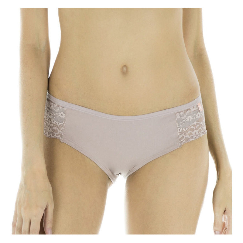 T&b Cheekie Lace Nudes Para Mujer