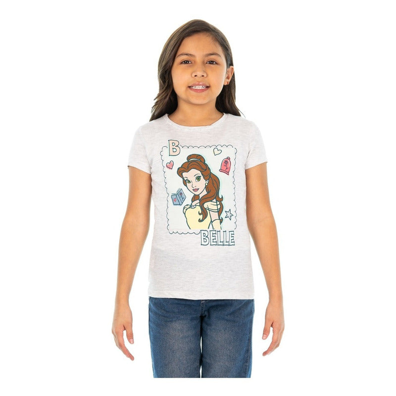 Playera Para Niña Disney Princesas