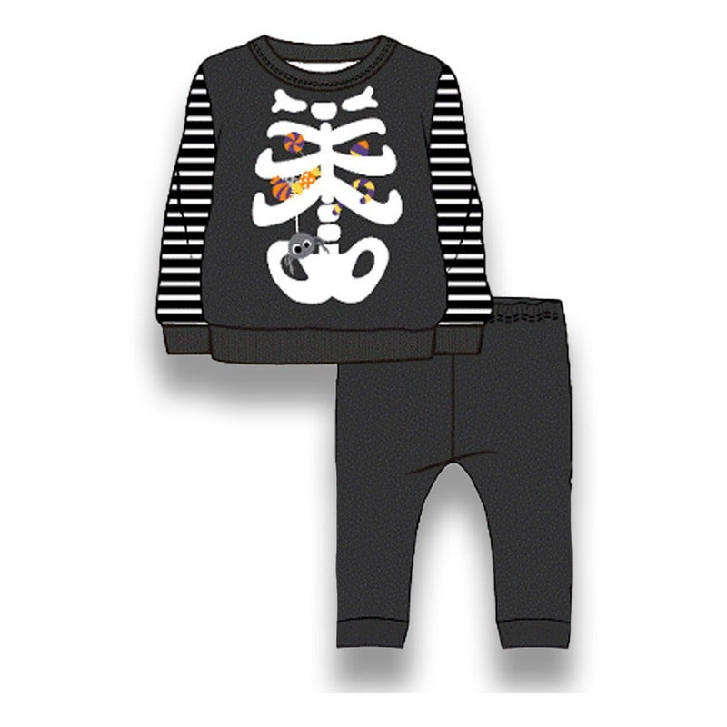 Conjunto Brilla Oscuridad Halloween Toddler Niño