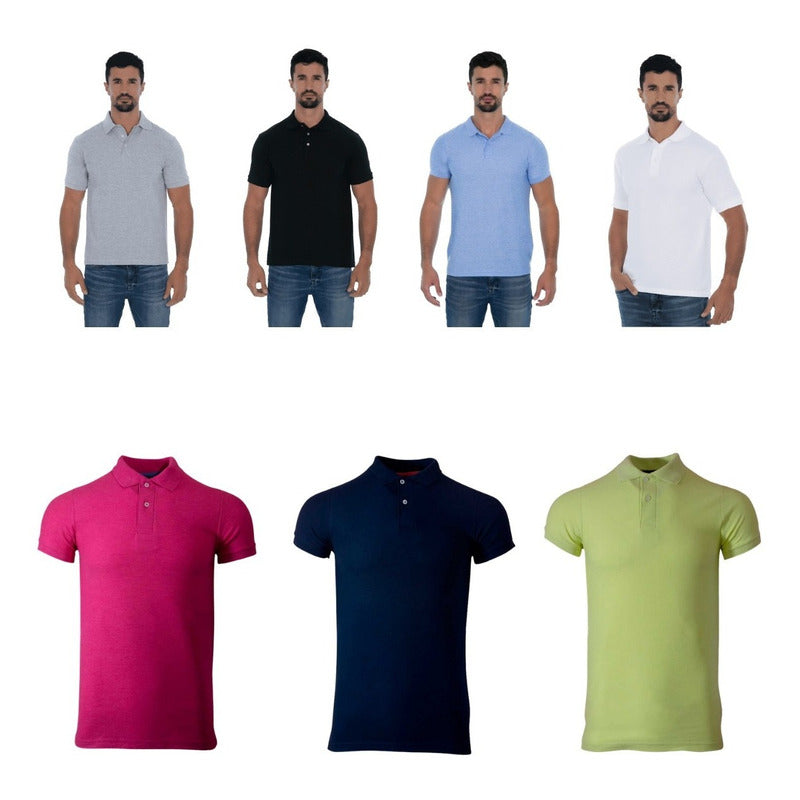 Playera Para Hombre Tipo Polo Supreme Premium