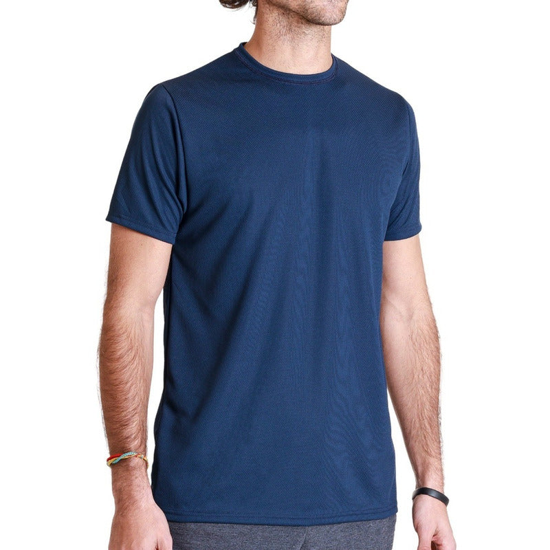 Playera Optima Basica Lisa Para Hombre