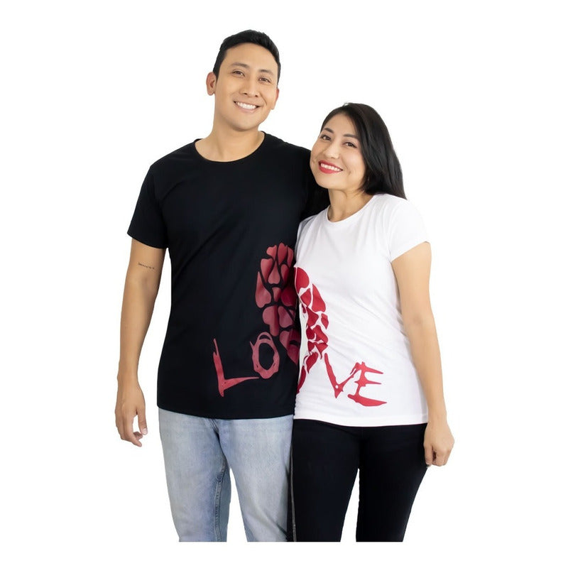 Playera Para Mujer San Valentin Ideal Para Duos