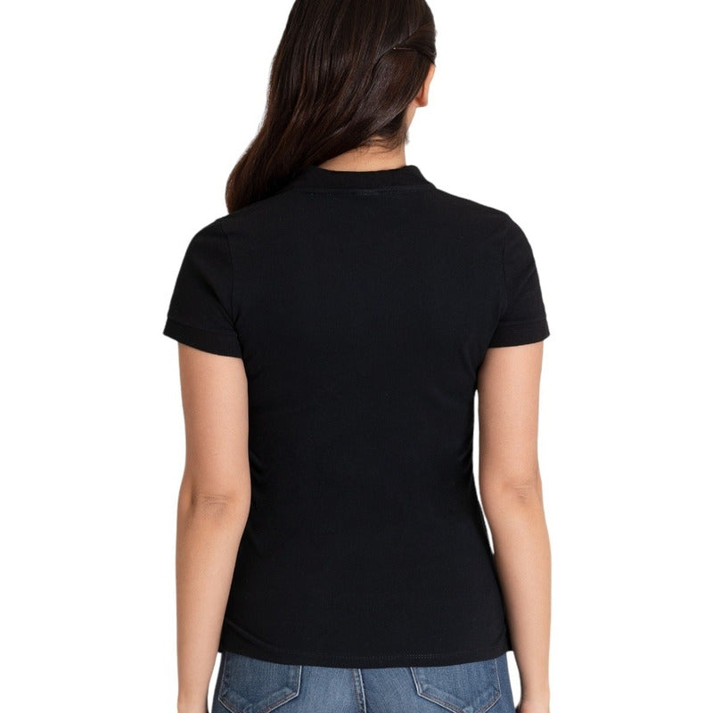 Paquete De 6 Playeras Básicas Cuello Polo Para Mujer