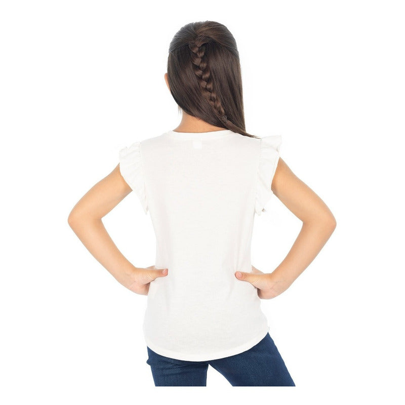Blusa Tank Estampado Para Niña