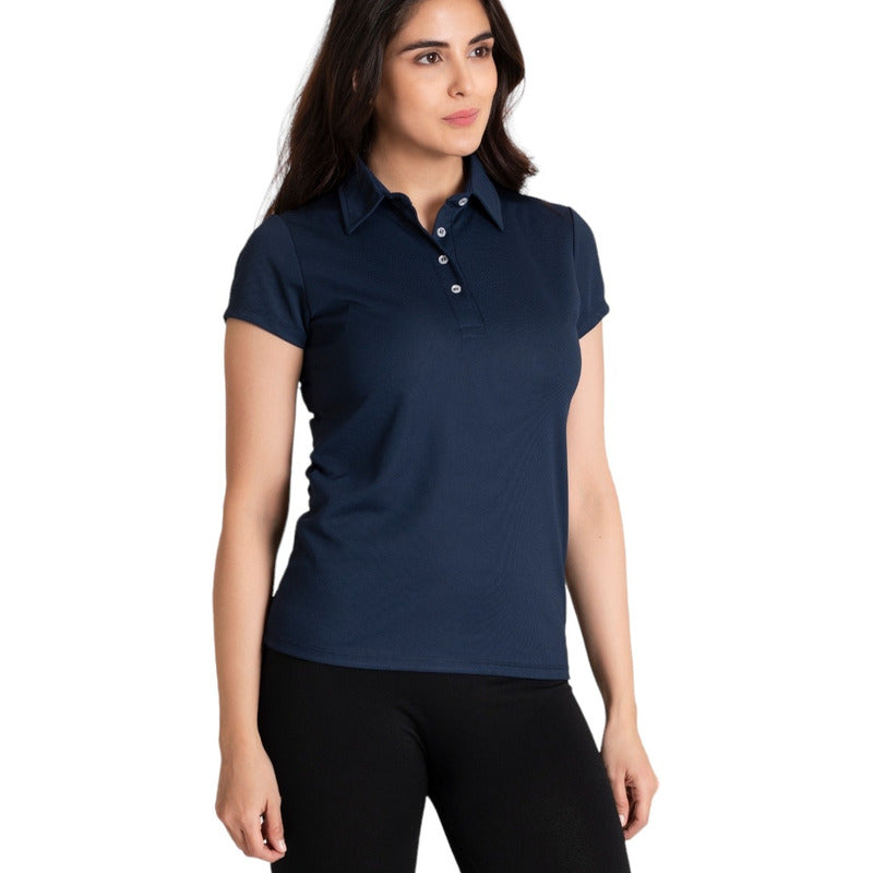 Paquete De 6 Playeras Básicas Cuello Polo Para Mujer