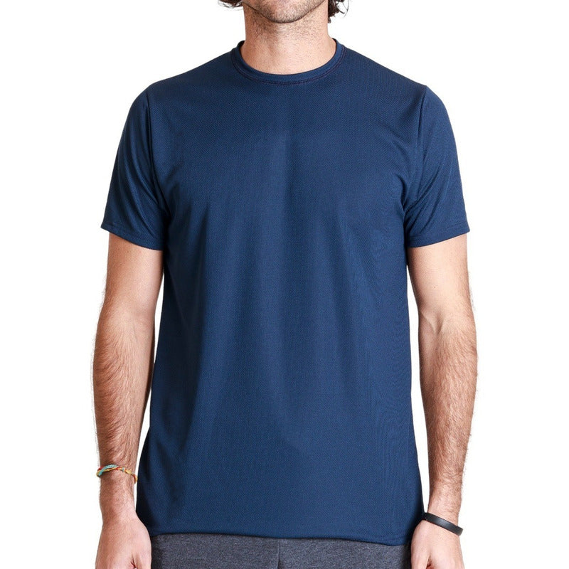 Playera Optima Basica Lisa Para Hombre