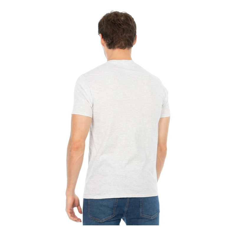 Paquete De 3 Playeras Básicas Cuello V Para Hombre