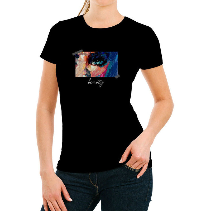 Playera Estampado Pv22 Para Mujer 877vc