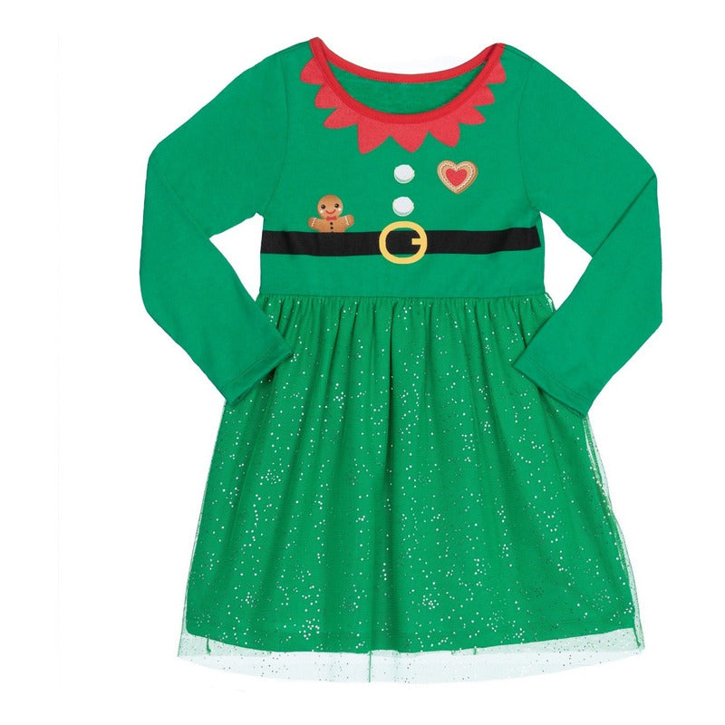 Vestido Navideño Para Toddler Niña