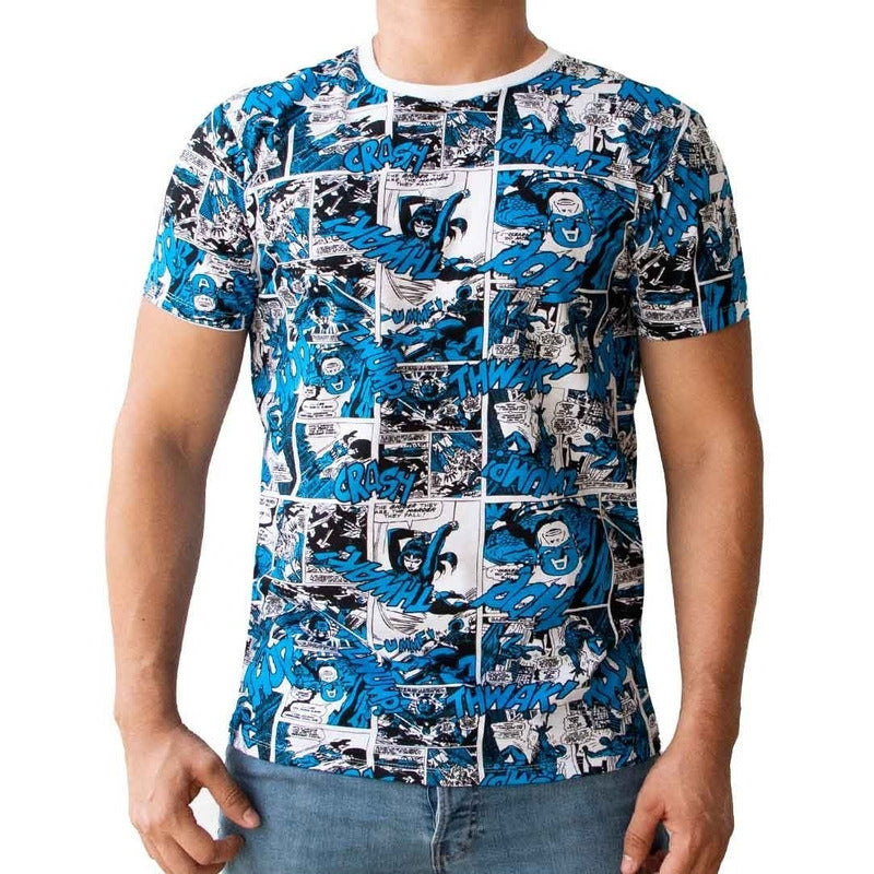 Playera Marvel Comics Para Hombre