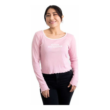 Playera Ml No Time M876uz Para Mujer