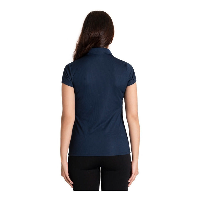 Playera Lisa Basica Cuello Polo Para Mujer