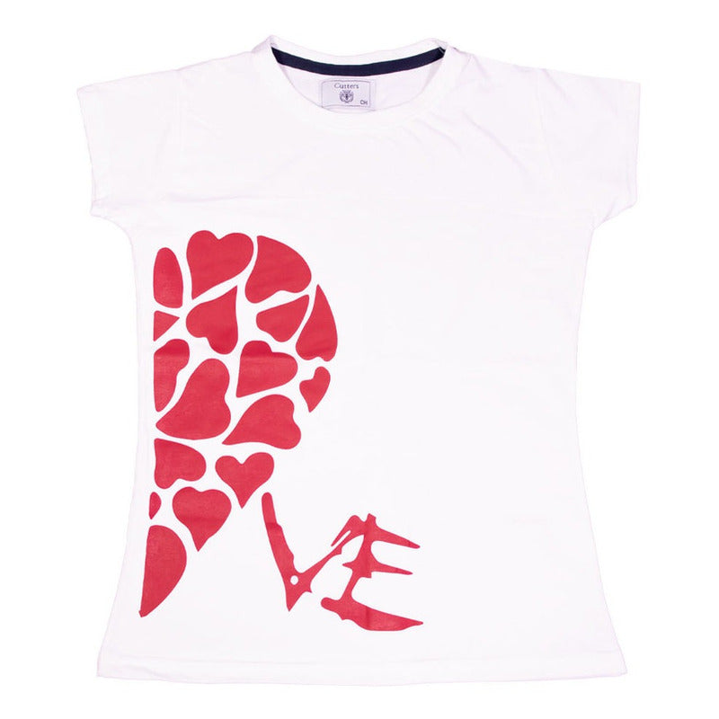 Playera Para Mujer San Valentin Ideal Para Duos