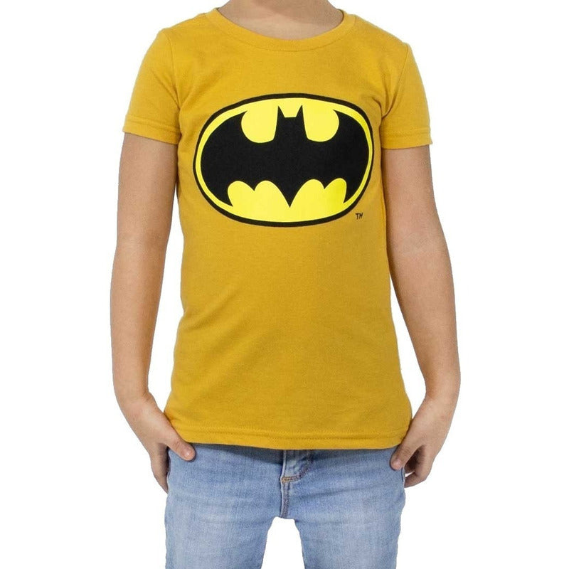 Playera Para Niña Dc Comics Original Estampado Talla 4-10