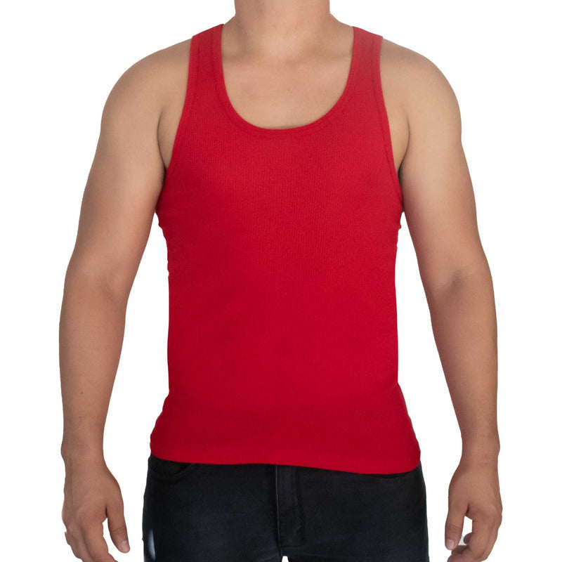 Paquete De 3 Tank Top Musculosa Para Hombre