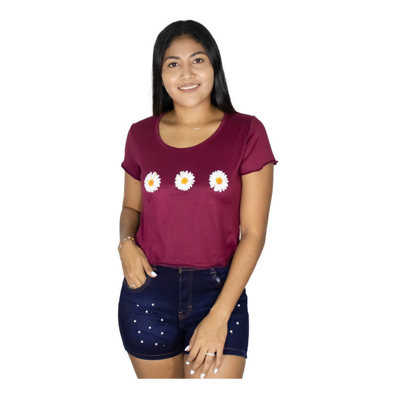 Crop Top Para Mujer 622k