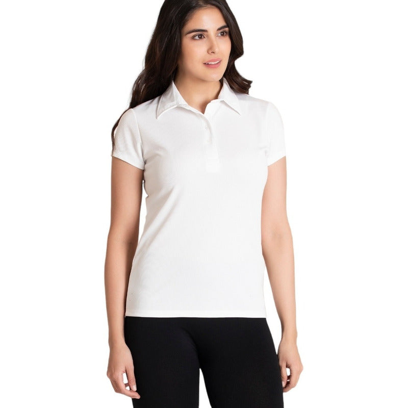 Paquete De 6 Playeras Básicas Cuello Polo Para Mujer