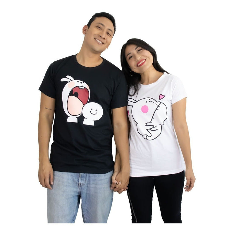 Playera Para Mujer San Valentin Ideal Para Duos