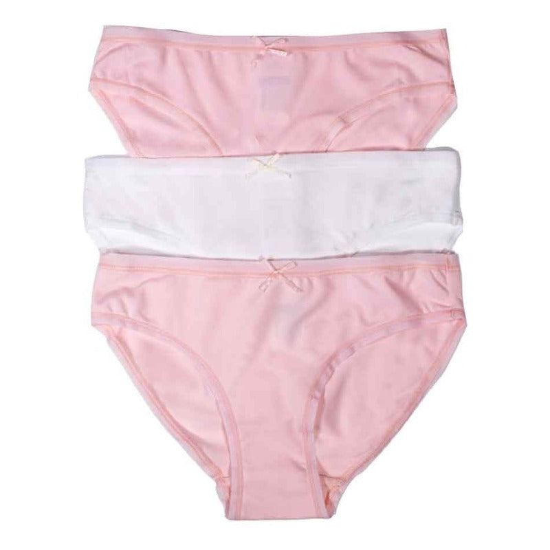 Bikini 3 Pack Para Niña Juvenil Premium Tripack