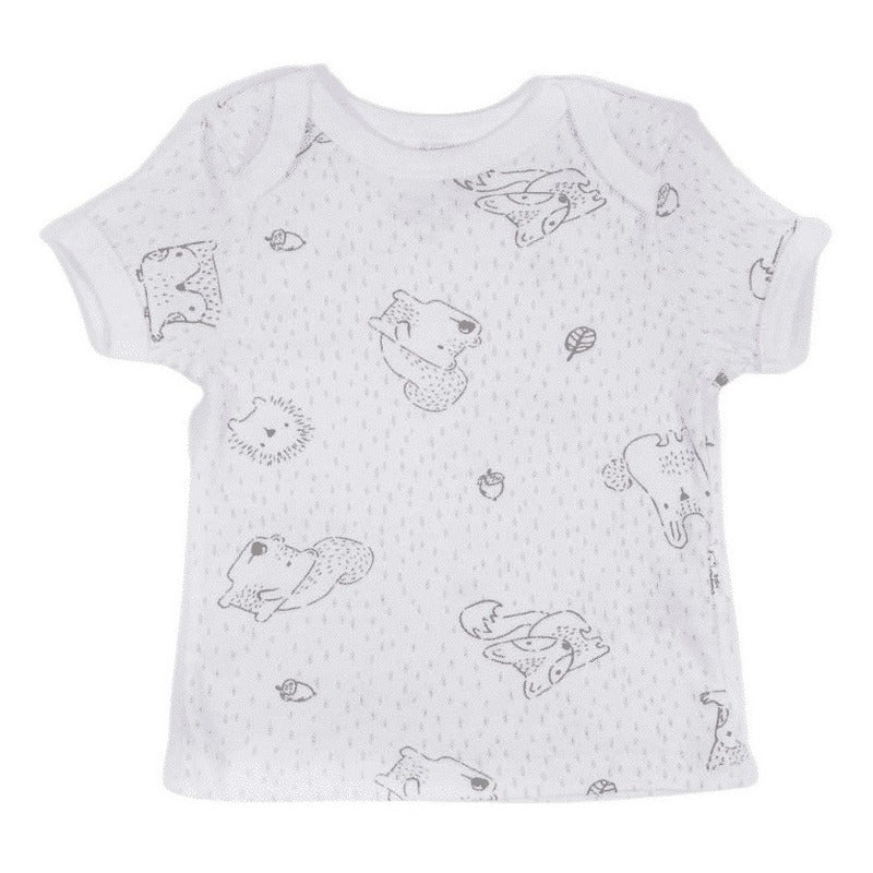 Playera Beba Basica Talla Bebos Meses