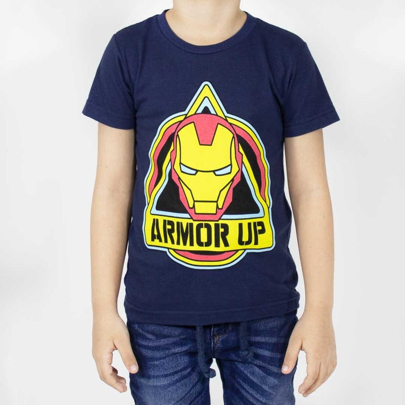 Playera Para Niño Marvel Avengers Original Talla 4-10