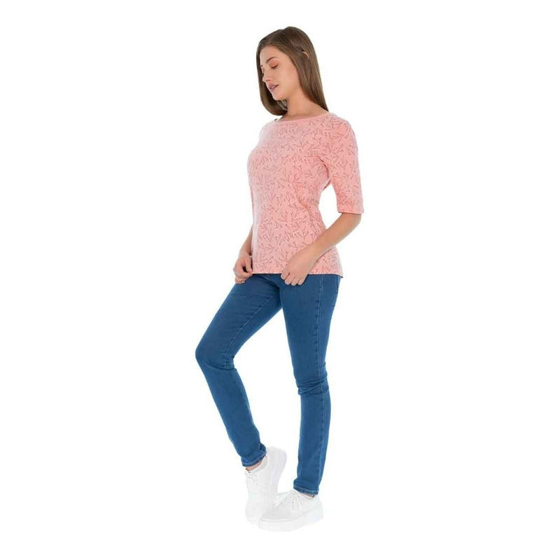 Playera Scoop Naturaleza Para Mujer