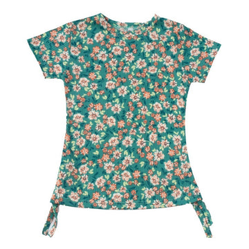 3 Blusas Estampadas De Flores Para Niña