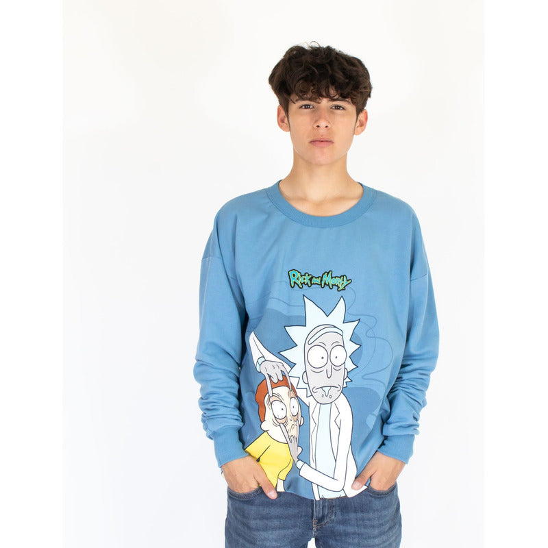 Sudadera Para Hombre Rick And Morty