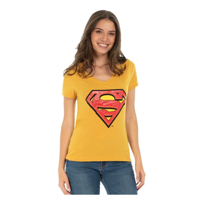 Playera Para Mujer Dc Comics