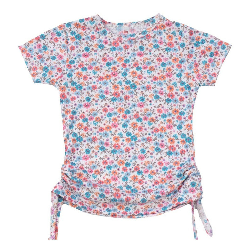 Blusas de discount flores para niñas