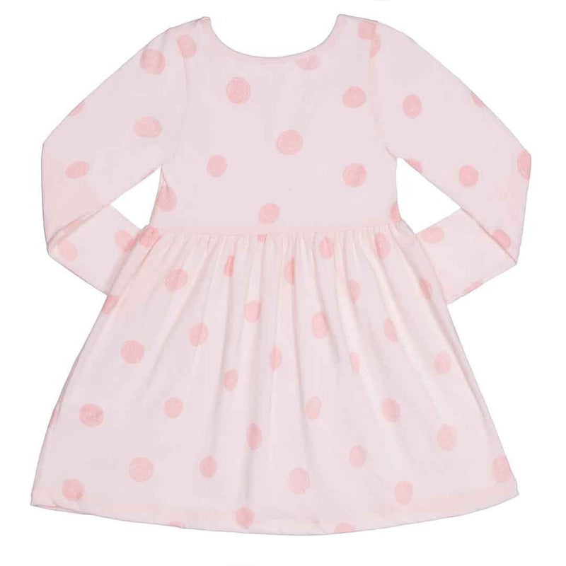 Vestido Manga Larga Para Toddler Niña