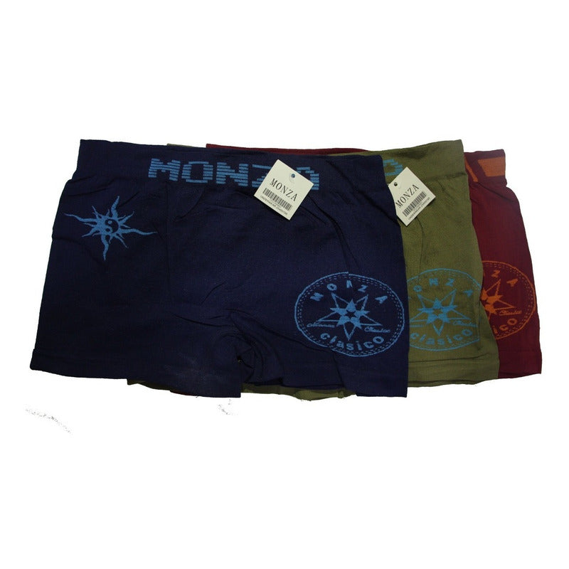 12 pz De Boxer Para Hombre Unitalla