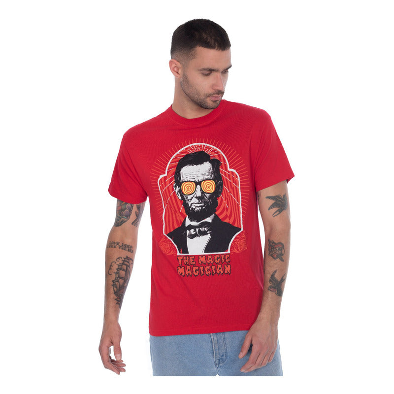 Playera Estampada 877ux Para Hombre
