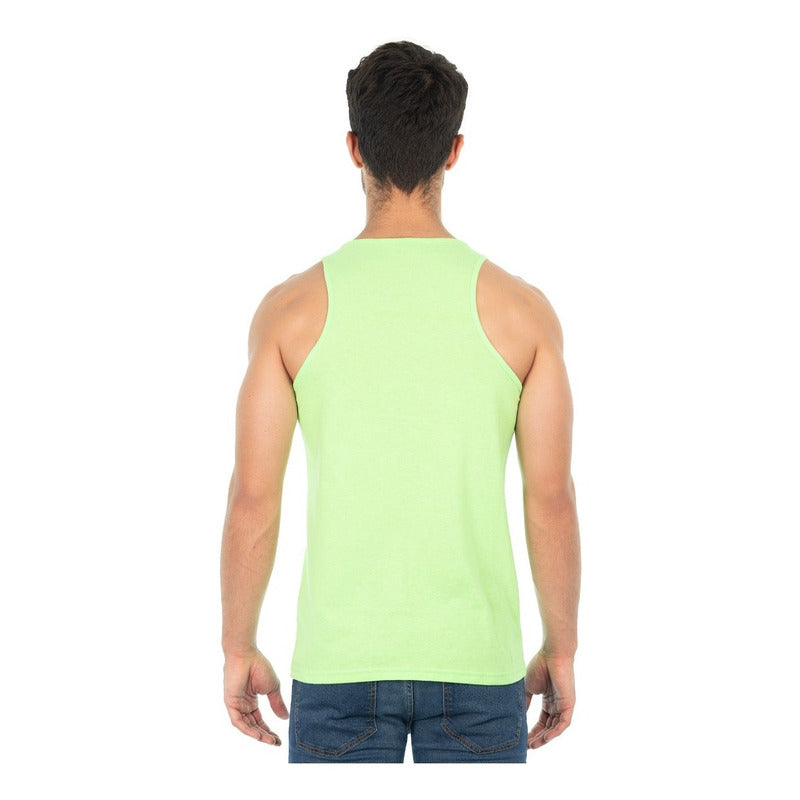 Tank Top Estampado Expand H875bp Para Hombre