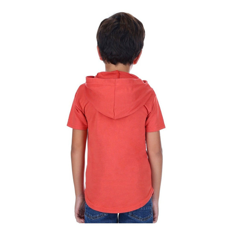 Playera Con Capucha Para Niño