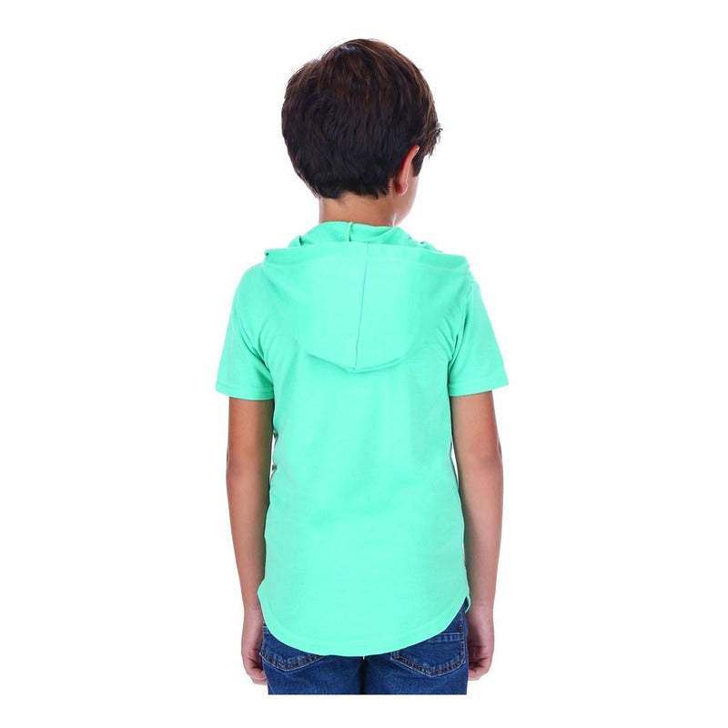 Playera Con Capucha Para Niño