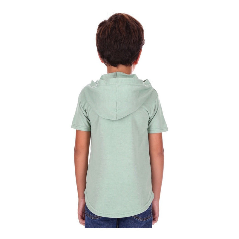Playera Con Capucha Para Niño 877uf