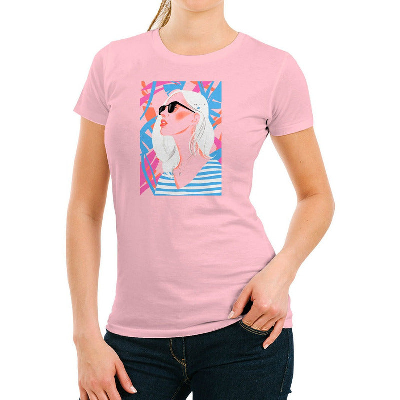 Playera Estampado Pv22 Para Mujer 877vc