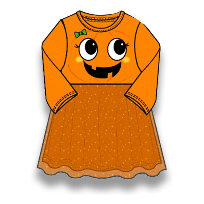 Vestido Halloween Para Toddler Niña