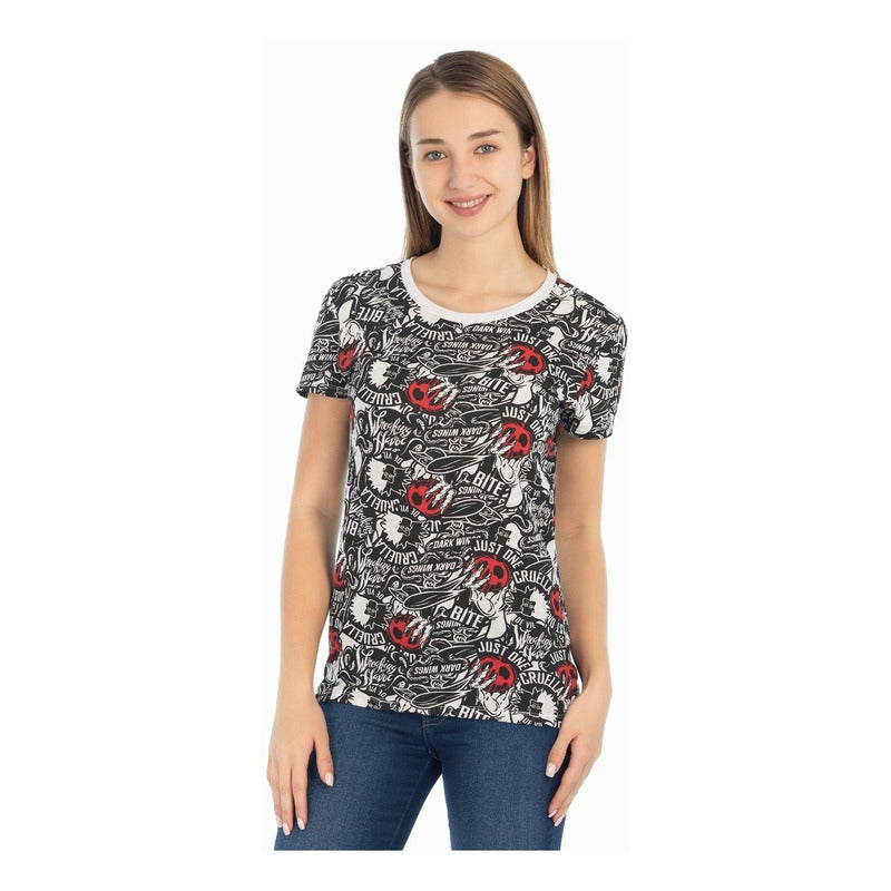 Playera Para Mujer Personajes De Disney Original