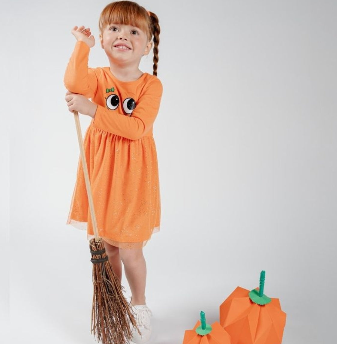 Vestido Halloween Para Toddler Niña