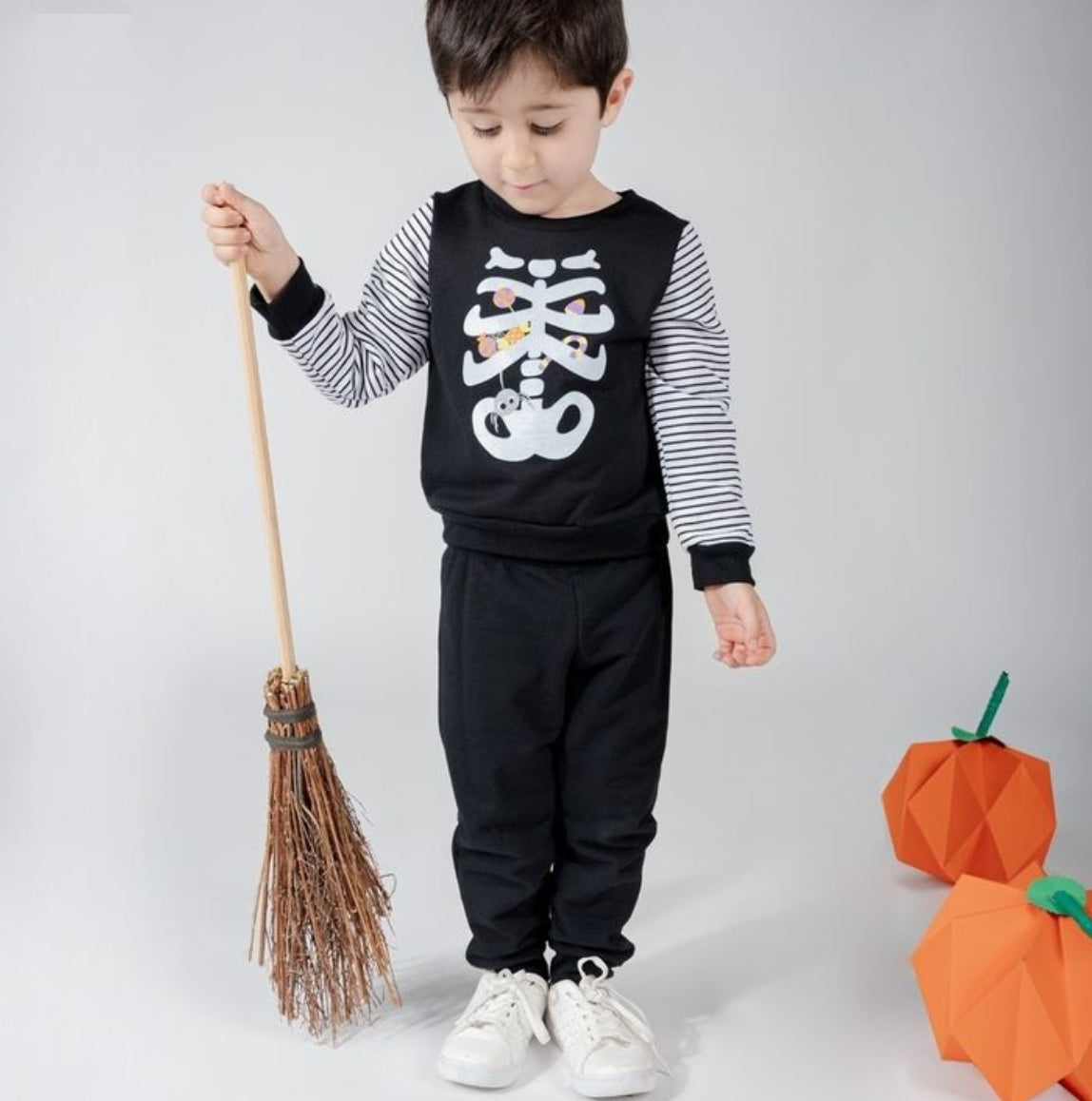 Conjunto Brilla Oscuridad Halloween Toddler Niño