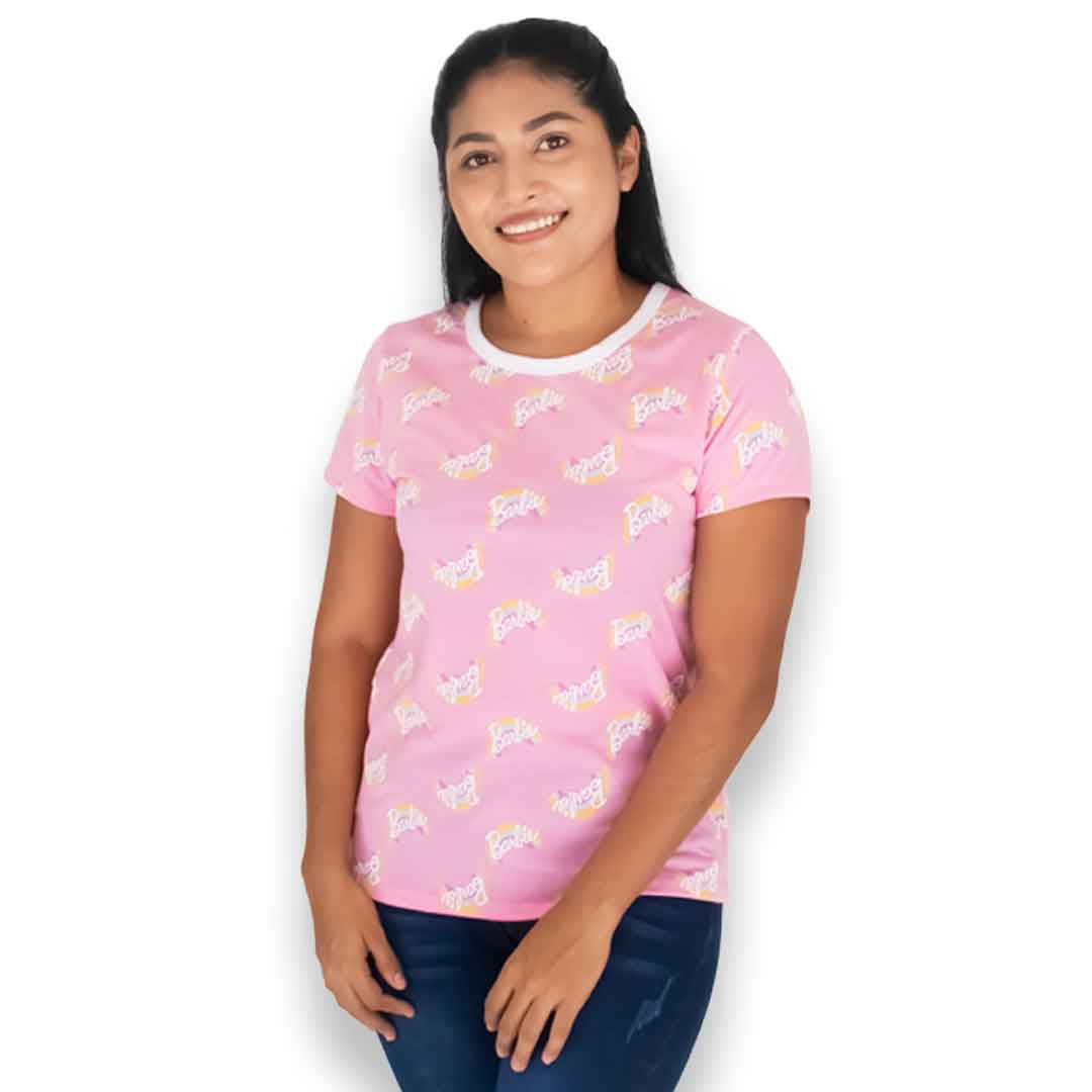 Playera Barbie Para Mujer