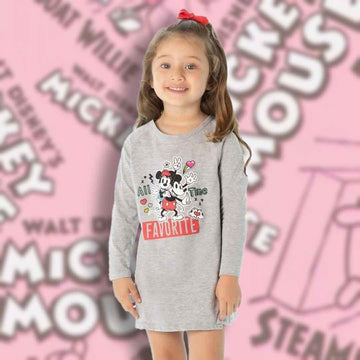 Camisón Manga Larga Mimi Mickey Favorite Para Niña