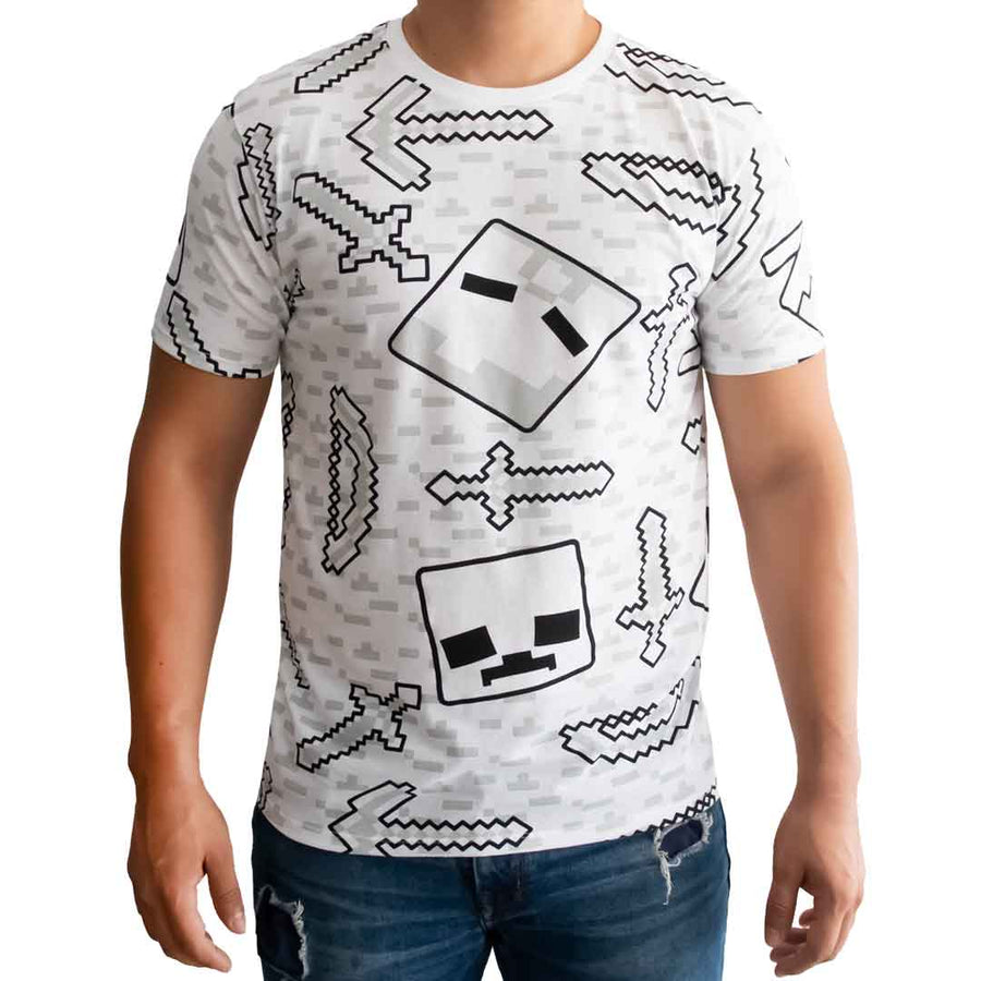 Playera Minecraft Para Hombre