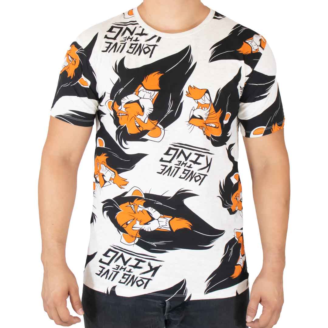 Playera Estampado Rey Leon Para Hombre