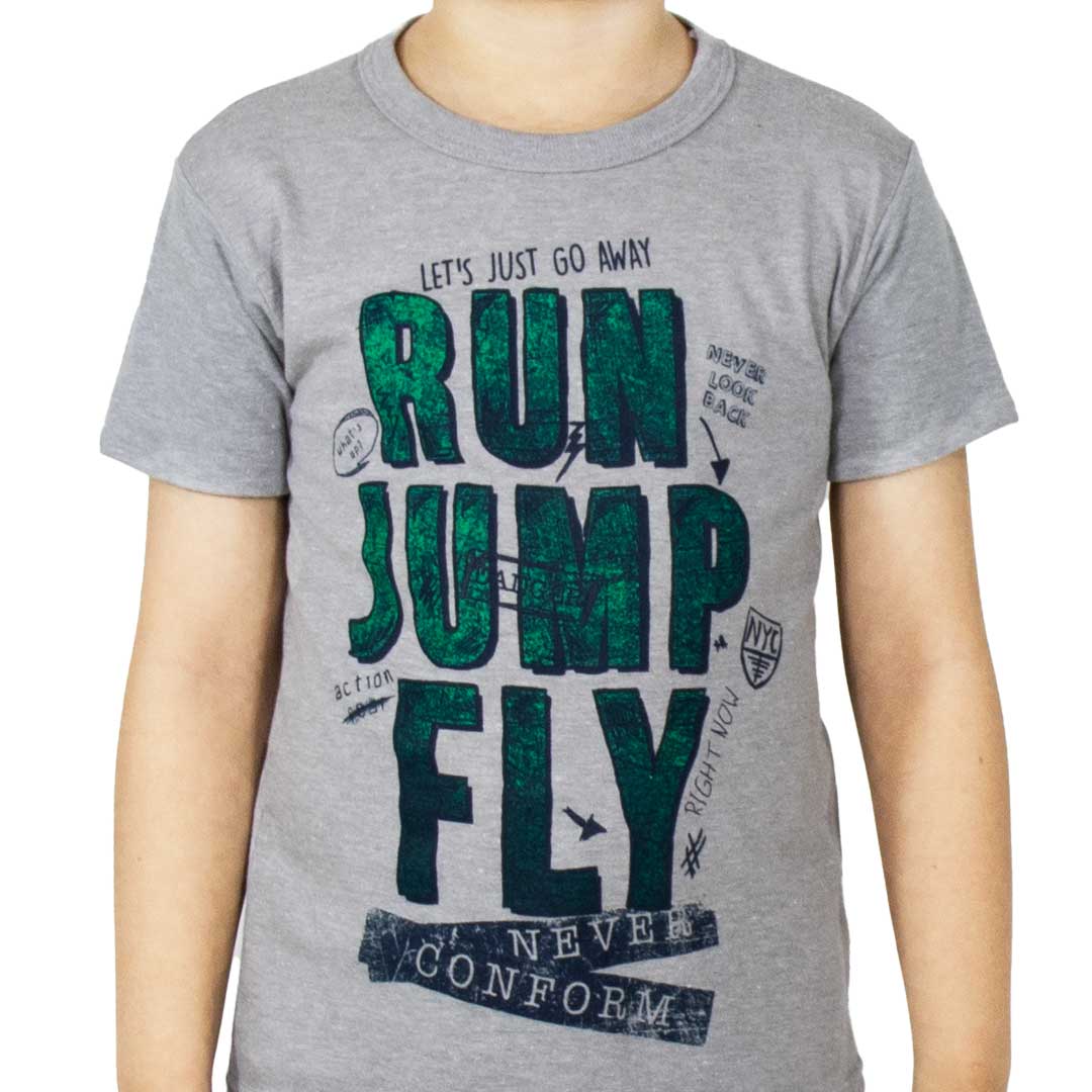 Playera Niño Gear Moda Talla 4 Años A 10 Años