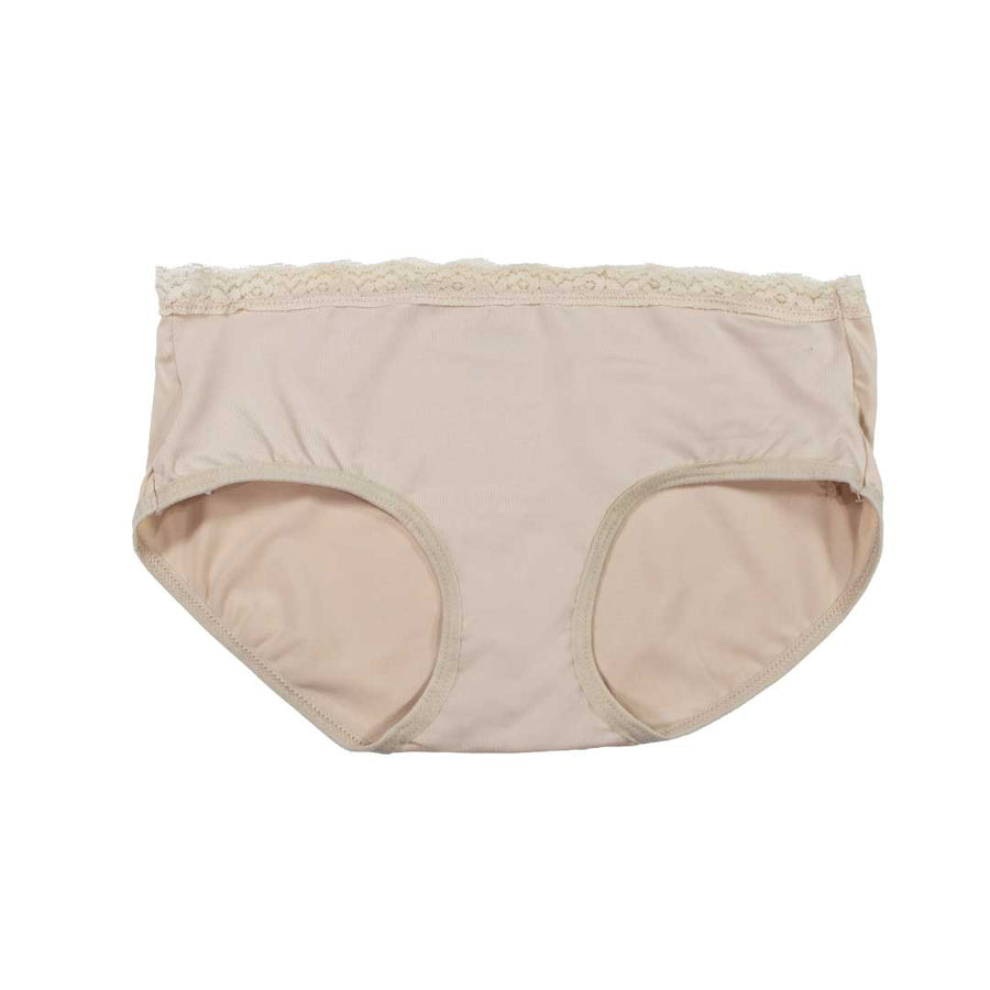 Cheekie Brief Microfibra Con Encaje Para Juvenil Niña