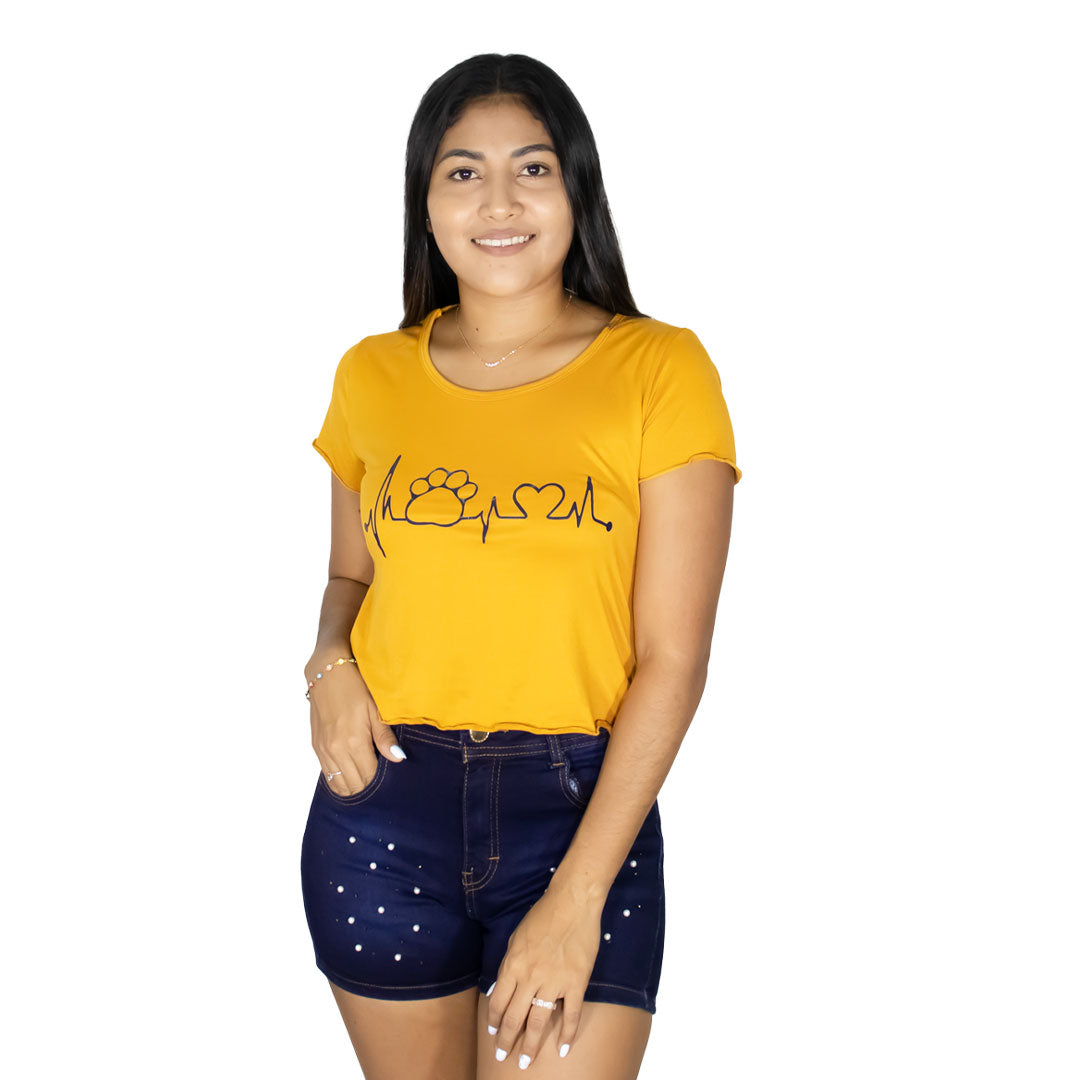 Crop Top Para Mujer 622k