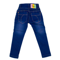 Jeans Liso Dos Botones Para Juvenil Niña